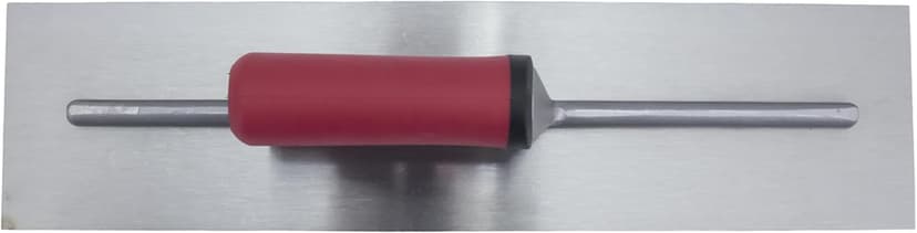 MARSHALLTOWN QLT Concrete Finishing Trowel, 16 x 4 Inch Carbon Steel Blade, Soft Grip Handle, FT164