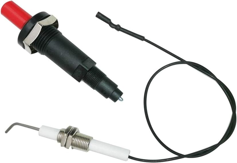 MENSI 11.8” Universal LP Propane Natural Push Button Piezo Igniter Kit for Gas Grill,Range,Heater,Stove Spaker Generator Ignition Set 2PCS/Lot