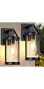 100FT LED Outdoor String Lights Patio Light with 52 Shatterproof G40 Dimmable Globe Bulb, 2-Pack 50FT Waterproof Outside Hanging String Light for Christmas Backyard Porch Balcony Gazebo Party