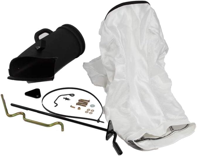 MTD Genuine Parts 33" Replacement Lawn Mower Grass Bagger Kit, Black/White