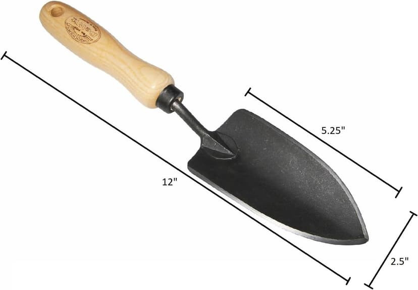 DeWit X-Treme Hand Trowel, Small, Garden Tool for Roots and Planting