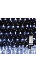 Hekation Christmas Halloween Outdoor Projector Lights, 15 Colors Water Wave Ocean Effect Night Light, Waterproof Yard Decorations With Remote and Timing