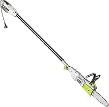 DEKOPRO 8 Amp 10" Electric Pole Saw for Tree Trimming,Corded Electric Chainsaw,Power Chain Saw for Tree Trimming Wood Cutting