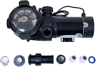 Single 1.5HP Speed Dual Port Flow Force Replacement Pump for Above Ground Pools With On/Off Switch