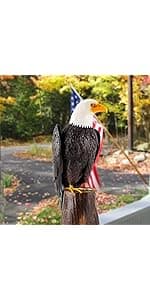chisheen Outdoor Garden Crane Statues and Sculptures Metal Yard Art Statue for Garden Decoration Large Size