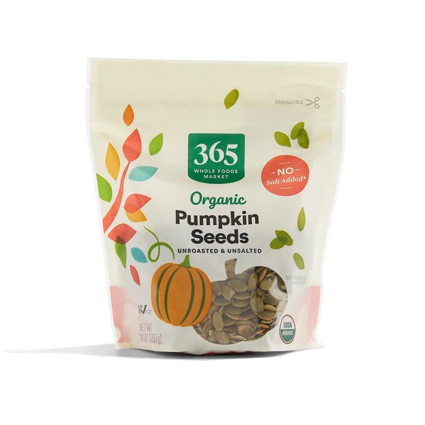 365 by Whole Foods Market Organic Pumpkin Seeds, 8 Ounce