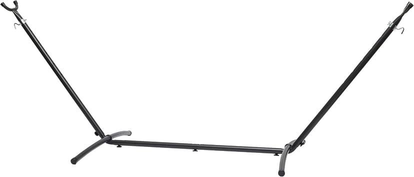Amazon Basics 2 Person Heavy Duty Hammock Stand for Outside, Includes Portable Carrying Case, 9 foot, Black