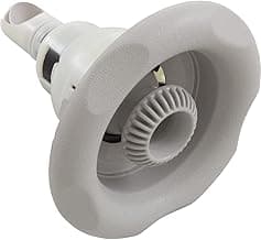 Waterway Plastics Jet Intl, WW Power Storm, 5" fd,Dir,Text Scal, Sterling Silver