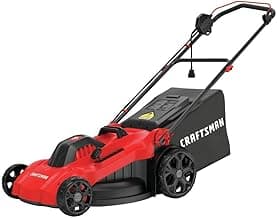 CRAFTSMAN Electric Lawn Mower, 20-Inch, Corded, 13-Ah (CMEMW213), Red