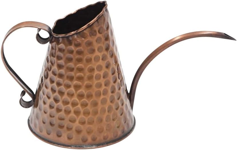 Achla Designs Dainty Hammered Copper Watering Can, 3 Pint