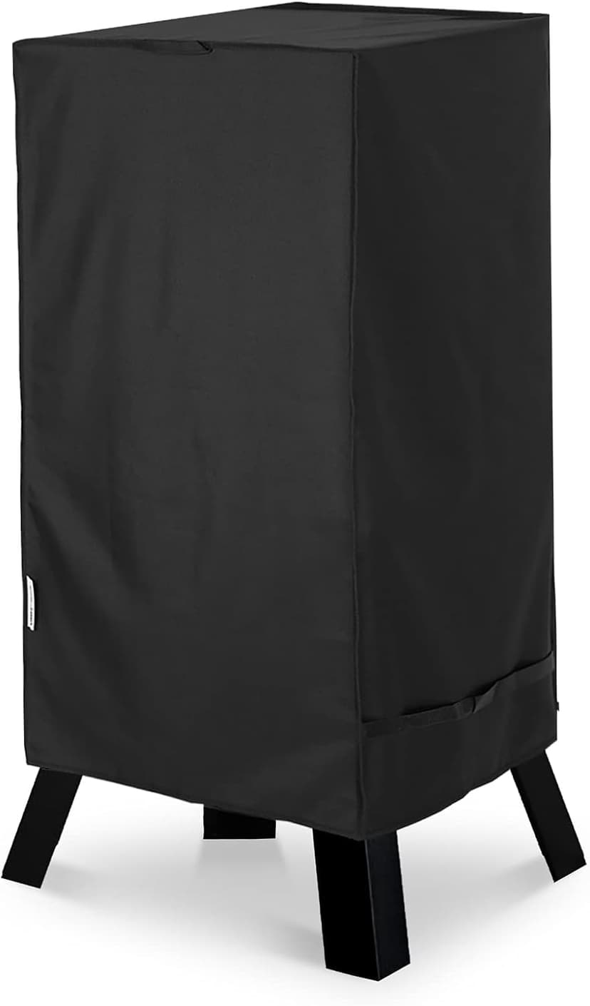 Unicook 30 Inch Electric Smoker Cover for Masterbuilt, Heavy Duty Waterproof Vertical Smoker BBQ Grill Cover, All Weather Resistant, 18" W x 17" D x 33" H
