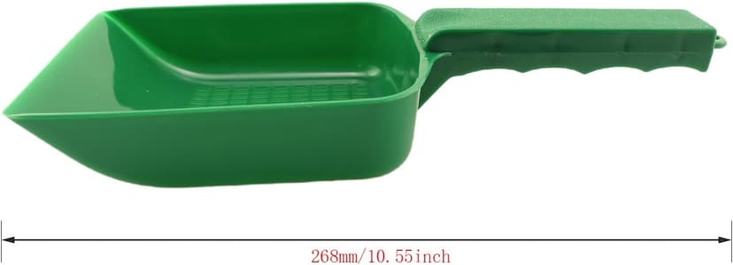 Aquarium Fish Tank Garden Sand Cleaning Shovel Green 5.11x4.33inch Lizard Feces Scoop Sand Filter Used for Home Gardens Fish Tanks and Swimming Pools