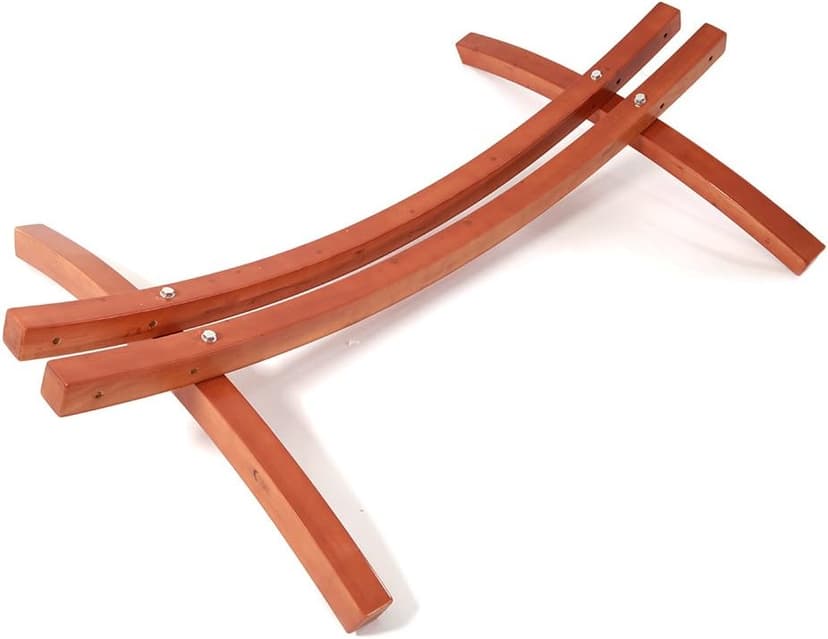 ONCLOUD Hammock Wood Arc Stand with Double Hammock (10.5 ft)