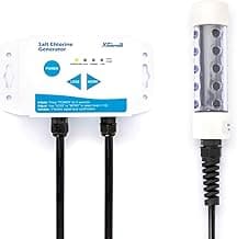 XtremepowerUS Saltwater Chlorine Generation System for Spas and Hot Tubs Up to 3,000 Gallons, Chemical-Free, Converts Any Spa to Saltwater System