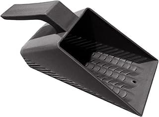 Aquarium Fish for Gravel Sand Scoop Shovel Scraper Cleaning Pan Gray Aquarium Sand