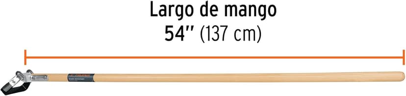 TRUPER ACT-HOE Action Hoe, w/ 54" Handle