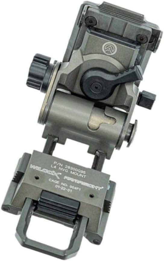 G95 Low-Profile NVG Mount, Manufactured by Wilcox Industries (Armasight Gray)