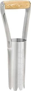 Bulb Planter Tool with 6 Inch Depth Measurment Tulip Bulb for Planting Tulip Daffodils Dahlias Garlics Bulbs Spring Fall Planting Handhold Planting Tool Garden Bulb Transplanter Hole Digger