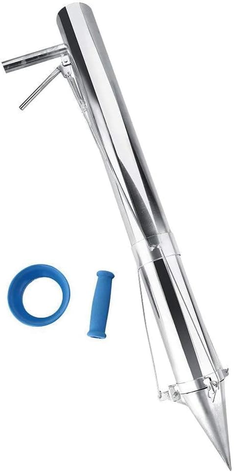 Long Handled Bulb Planter Tools and Vegetable Seedling Tool Manual Plant Transplanter Bulb Planter