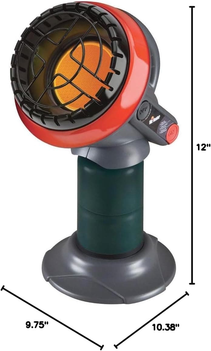 Mr. Heater MH4B-Massachusetts/Canada Portable LP Heater , Red