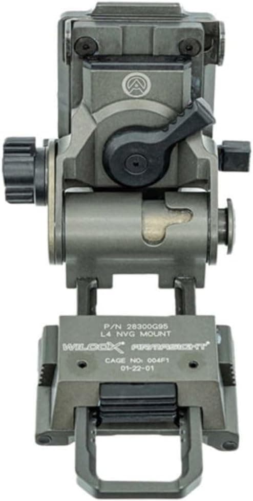 G95 Low-Profile NVG Mount, Manufactured by Wilcox Industries (Armasight Gray)