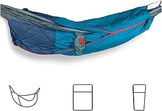 Grand Trunk 360 ThermaQuilt 3-in-1 Hammock Underquilt, Blanket and Sleeping Bag (Blue/Navy Blue)