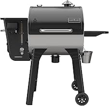 Camp Chef Woodwind 24 Pellet Grill - Stainless Steel Barbecue Grill with WiFi Connectivity - Compatible with Sidekick Barbecue Accessories - 811 sq in Total Rack Area