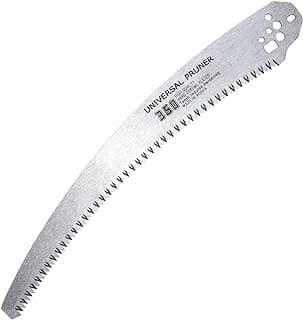Universal Type Saw Blade, Compare The Holes on The Picture and See if Your Blade Can Match Up, Pole Pruner Blade Replacement, Razor-Sharp Curved Blade Saw, 15.5 inch Length
