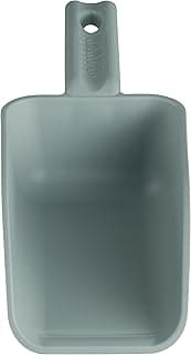 Remco 640088 Color-Coded Plastic Hand Scoop - BPA-Free, Food-Safe Scooper, Commercial Grade Utensils, Restaurant and Food Service Supplies, Large 32 Ounce Size, Gray