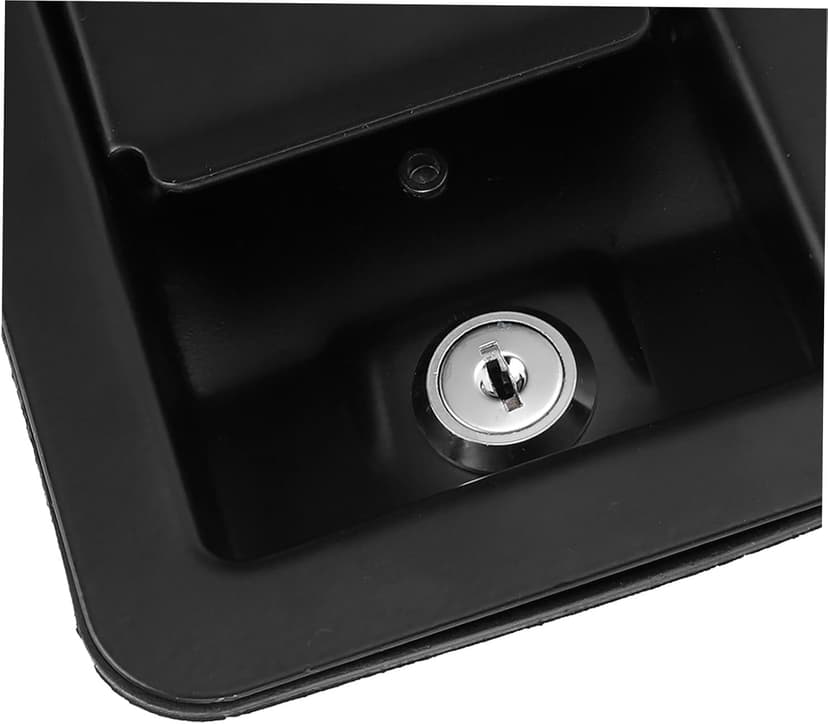 Generator Panel Lock - Stainless Steel 4-Corner Mounting Silent Unit Lock with Keys - Lock Accessories for Secure Generator Enclosures-size1