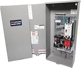 200 Amp Single Phase Generator Automatic Transfer Switch w/Power Management Replacement for Generac RXSW200A3 for Indoor and Outdoor Use, 120/240 V, Service Entrance Rated, NEMA 3R Aluminum Enclosure