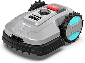 App-Controlled Robotic Mower – Auto-Charging, Adjustable Height, for Lawns up to 4300 sq.ft
