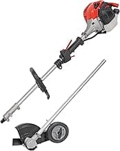 25.4cc Gas-Powered 2-Cycle Attachment Capable Powerhead, Lightweight Grass Trimmer for Garden Edging & Lawn Care (Edger Combo)