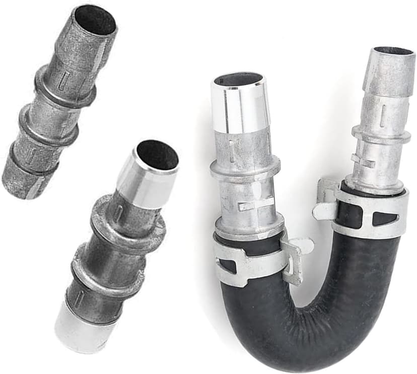 626-001 Upgrade Aluminum Engine Heater Core Bypass Kit with 5/8" 3/4"Hose Fit For Most Common Heater Hoses