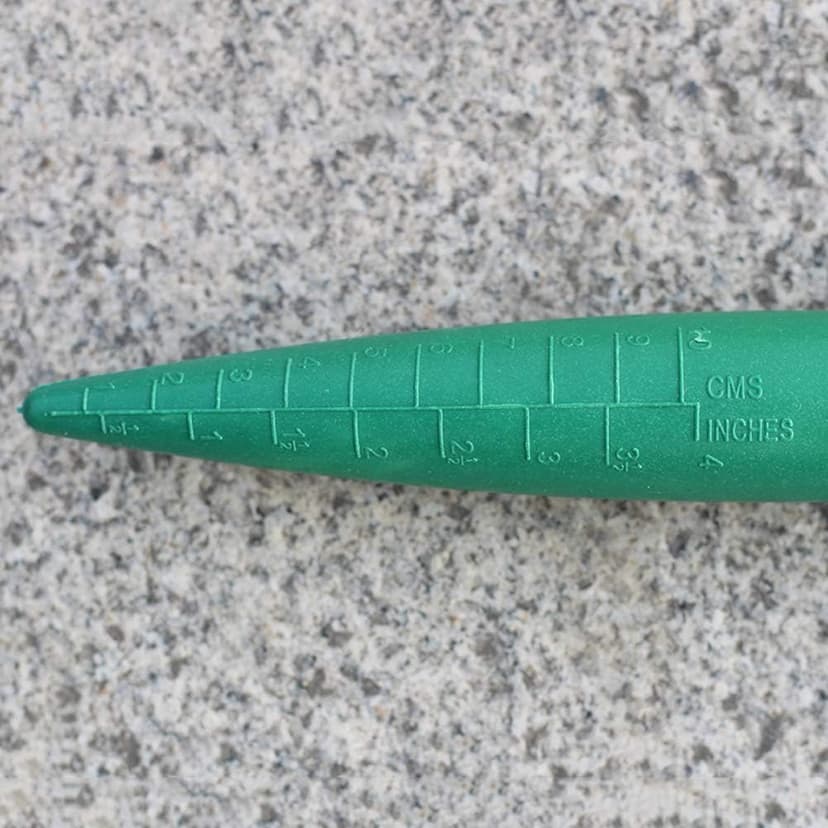 esowemsn 2pcs Plastic Handheld Transplanting Widger Planting Tools Sow Dibbler Soil Digger Hole Punch Garden Supplies Sowing Seeds Transplanting Vegetable Loose Soil