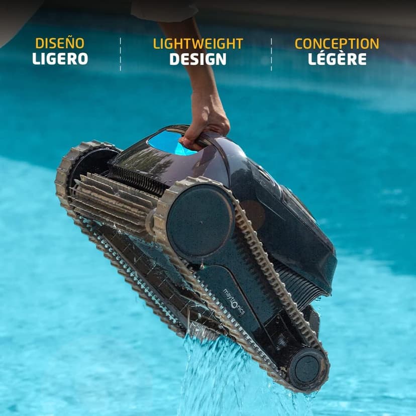 Dolphin (2025 Model) Liberty 200 Cordless Automatic Robotic Pool Vacuum Cleaner, Magnetic Charging, Wall Climbing Scrubber, Ideal for In-Ground Pools up to 33 FT in Length