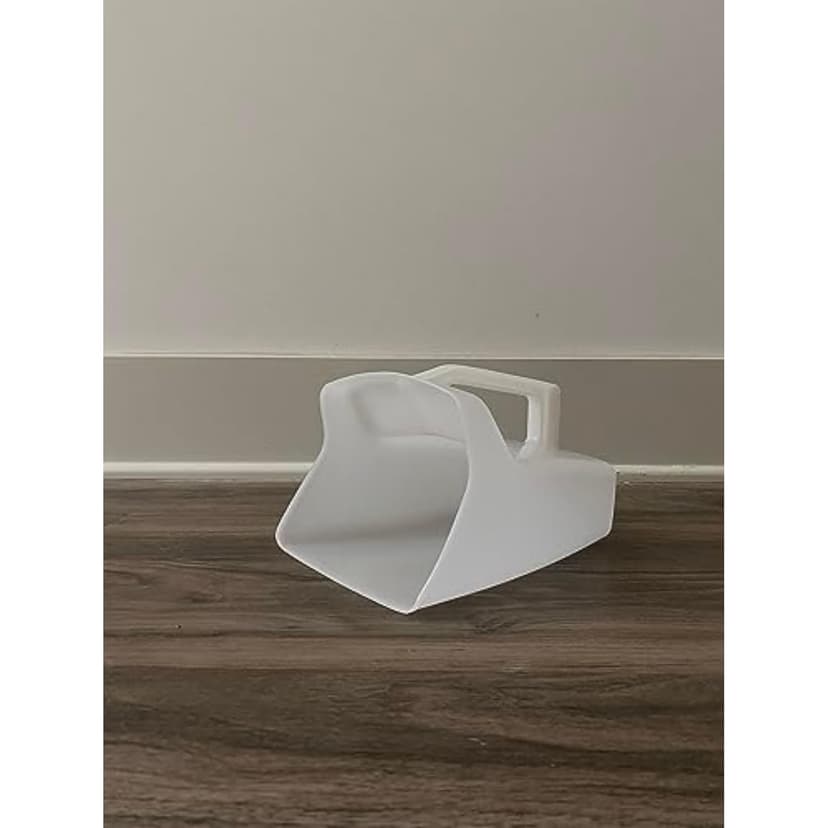 Rubbermaid Commercial Products Food Service Utility Scoop, 64-Ounce, White, for Ice/Bar and Ingredient Use in Restaurant/Kitchen