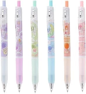6 Pieces Pin Pen Weeding Tool for Vinyl, Precision Air Release Weeding Pen, Quick Pinpen Vinyl Pen Weeder Pokey Tools (02-Lovely seris)