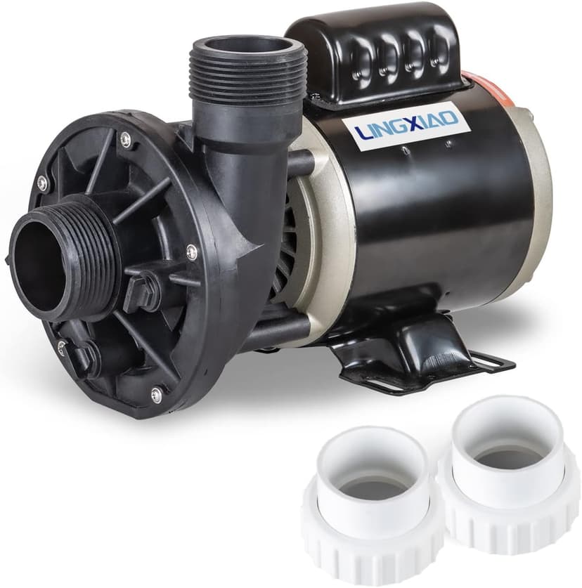 SPA Circulation Pump, Single Speed Hot Tub Circulating SPA Pump for Replacement OEM Mode, 0.25HP (115V or 230V), 1.5"Port (Model: 48WTC0153C-I)
