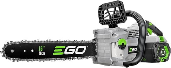 EGO POWER+ Chain Saw, 16” Battery Powered Chainsaw, Electric Cordless, Includes 56V 4.0Ah Battery and Charger – CS1613