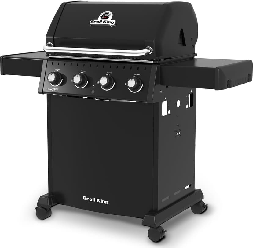 Broil King 865054 Crown 410, Liquid Propane (LP), Black