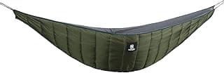 OneTigris Night Protector Ultralight Hammock Underquilt, Full Length Camping Quilt for Hammocks Warm 3-4 Seasons, Weighs only 28oz, Great for Camping Hiking Backpacking Traveling Beach
