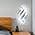 DELIPOP Wall Sconces, Spiral Modern LED Wall Sconce Lighting, 6500K Cool White Indoor Wall Light, Acrylic LED Wall Lamp for Bedroom, Bathroom, Living Room, Hallway, Balcony (White)
