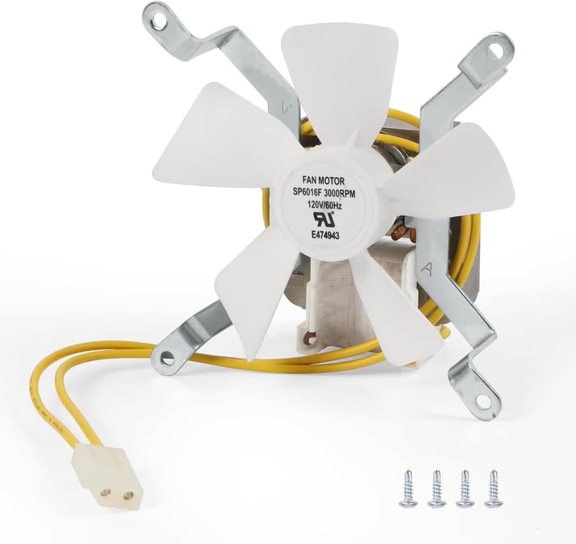 Grill Replacement Parts for Pit Boss Smoker Grills, Induction Fan Replacement for Traeger Wood Pellet Grills, White Nylon Combustion Fan for Sam's Club Wood Pellet Smoker Grill