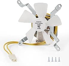 Grill Replacement Parts for Pit Boss Smoker Grills, Induction Fan Replacement for Traeger Wood Pellet Grills, White Nylon Combustion Fan for Sam's Club Wood Pellet Smoker Grill