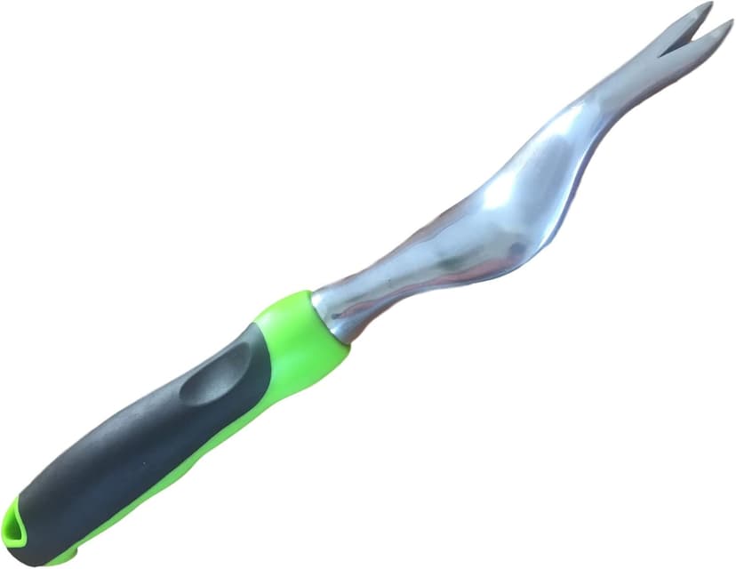 Garden Guru Heavy Duty Hand Weeder Tool with Big Grip Ergonomic Handle - Weed Puller for Planting, Weeding, Flower & Vegetable Care in Lawn Garden Yard | Rust Resistant