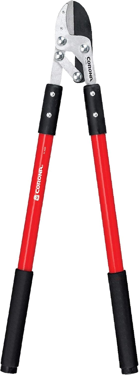 Corona Compound Action Anvil Lopper, 32 Inch, FL 3420, Red