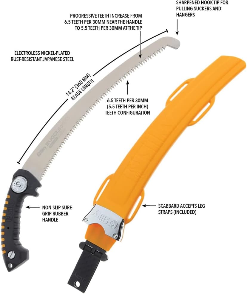 Silky Professional SUGOI Saw 360mm XL Teeth (390-36)