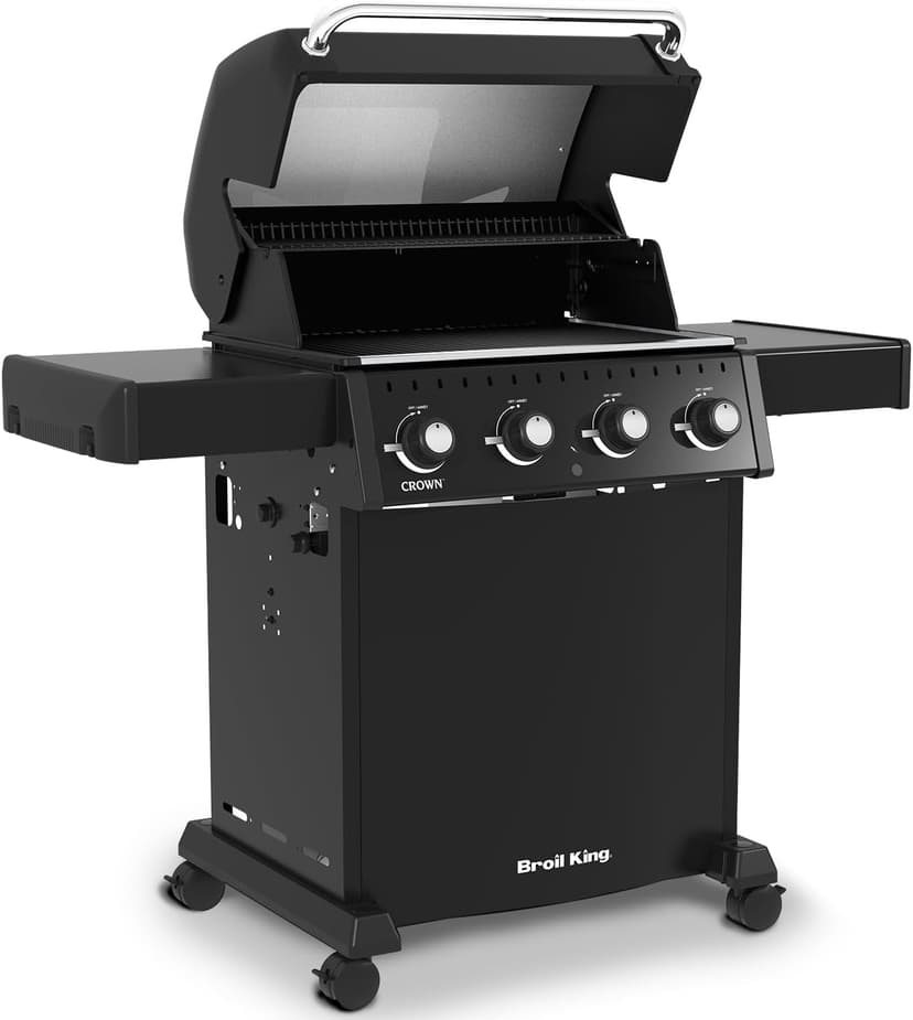 Broil King 865054 Crown 410, Liquid Propane (LP), Black