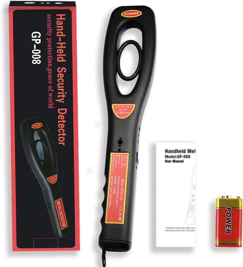 Hand Held Metal Detector,V·RESOURCING Portable High Sensitivity Metal Detector,for Security Inspection,Detecting Electronic Product, Metal Object